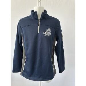 NWT! Dallas Cowboys NFL 1/4 Quarter Zip Textured Pullover Cowboy Logo (b45)